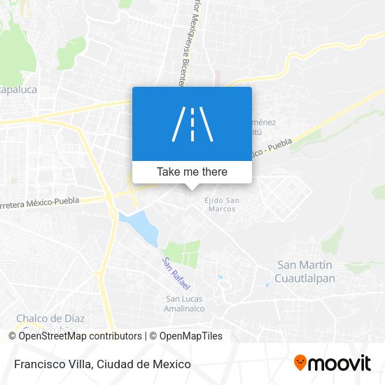 Francisco Villa map