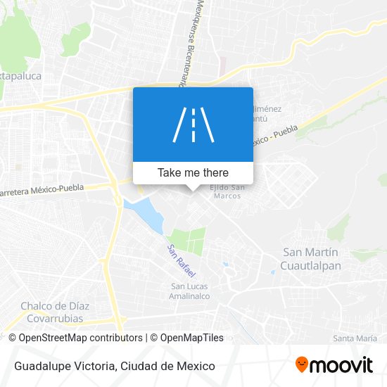 Mapa de Guadalupe Victoria