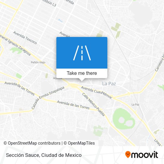 Sección Sauce map