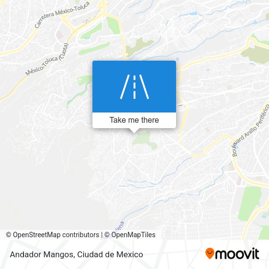 Andador Mangos map