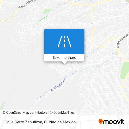 Calle Cerro Zehuiloya map