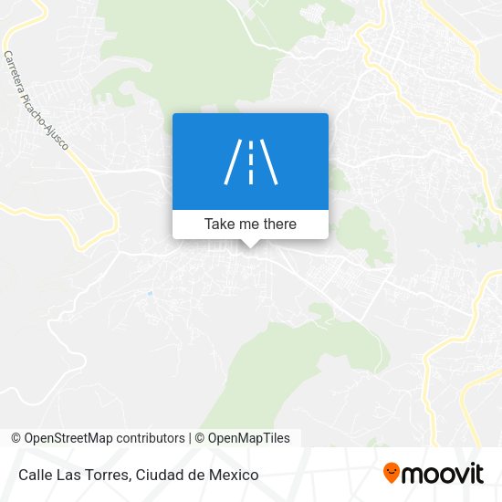 Calle Las Torres map