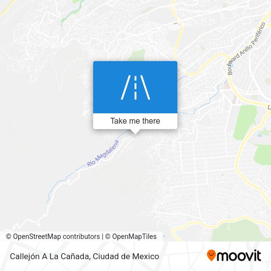 Mapa de Callejón A La Cañada