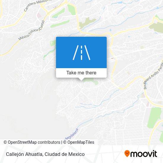 Mapa de Callejón Ahuatla