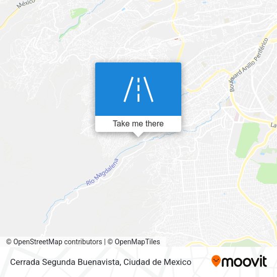 Cerrada Segunda Buenavista map