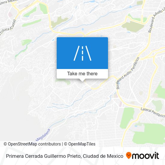 Primera Cerrada Guillermo Prieto map