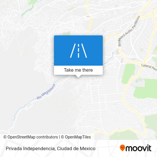 Privada Independencia map