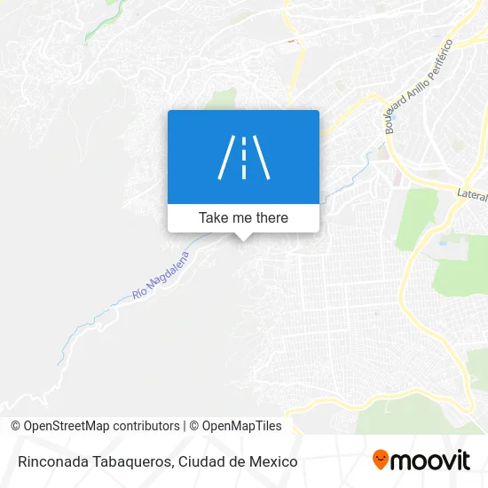 Rinconada Tabaqueros map