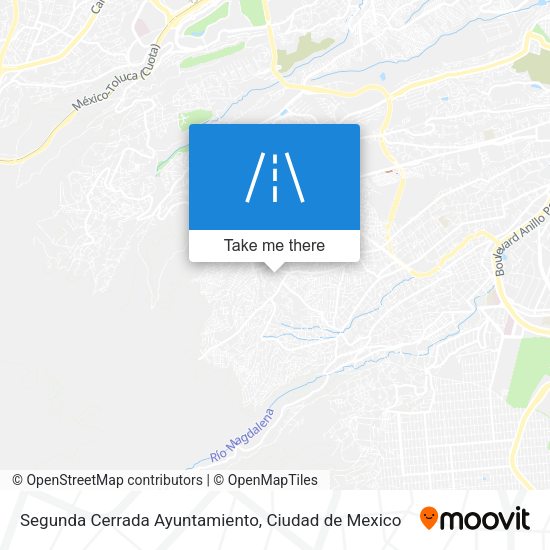 Segunda Cerrada Ayuntamiento map