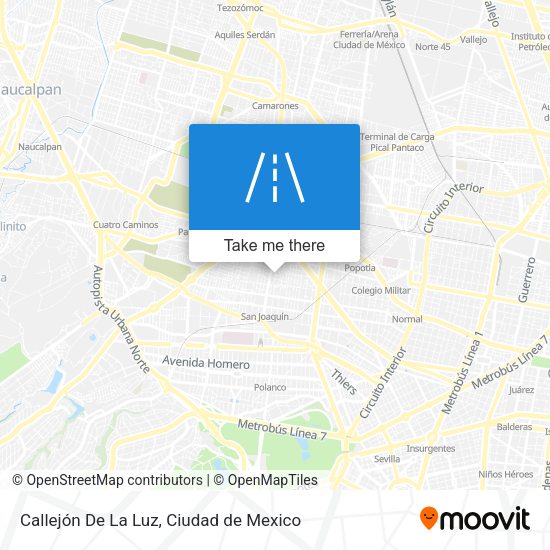 Mapa de Callejón De La Luz