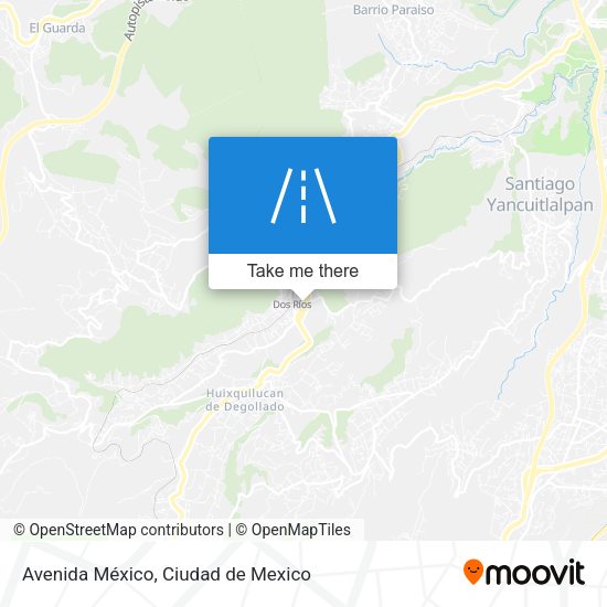 Avenida México map