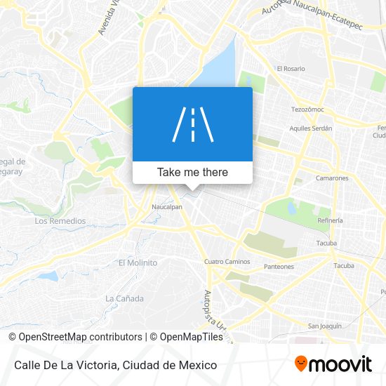 Calle De La Victoria map
