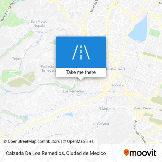 Calzada De Los Remedios map