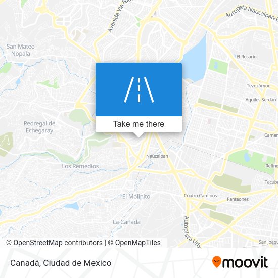 Mapa de Canadá
