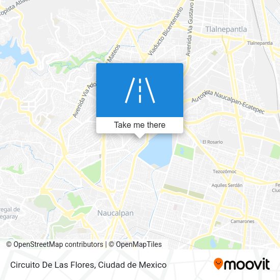 Circuito De Las Flores map
