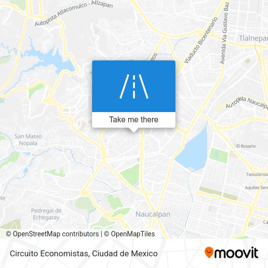 Circuito Economistas map
