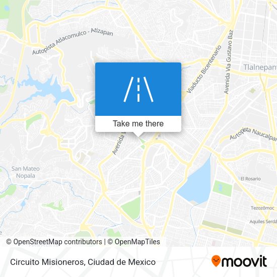Circuito Misioneros map