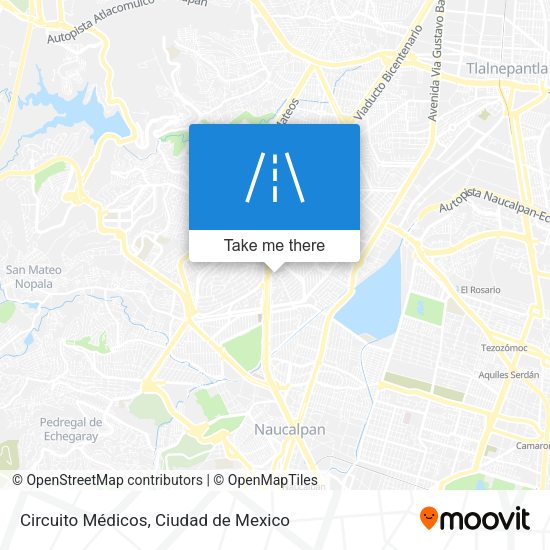 Circuito Médicos map