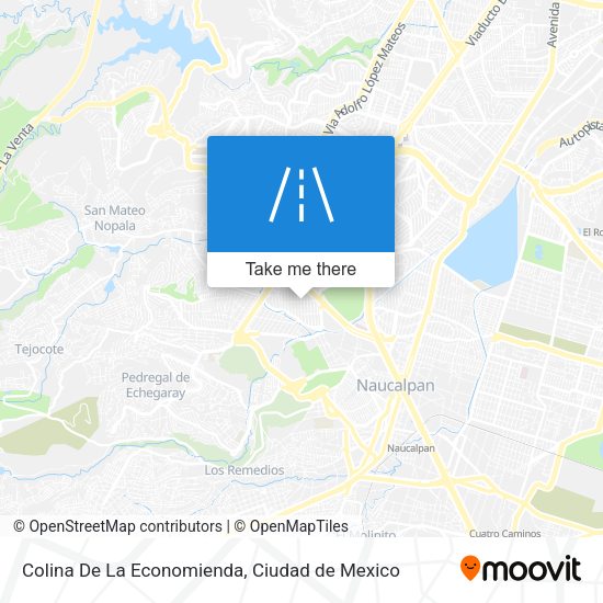Mapa de Colina De La Economienda