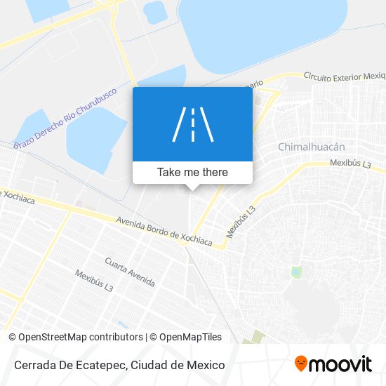 Cerrada De Ecatepec map