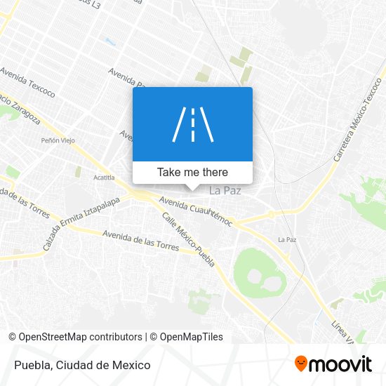 Mapa de Puebla