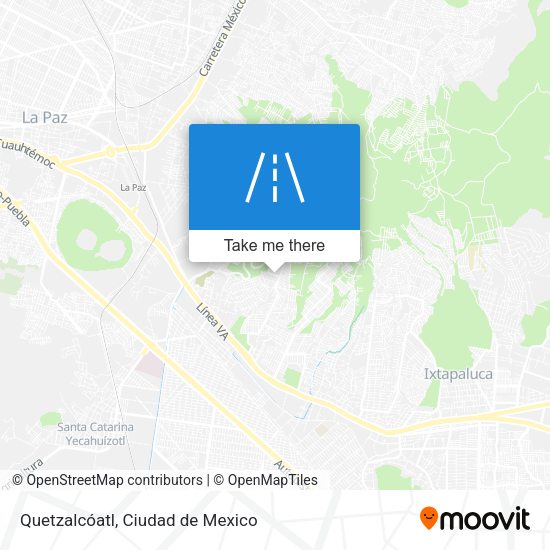 Quetzalcóatl map