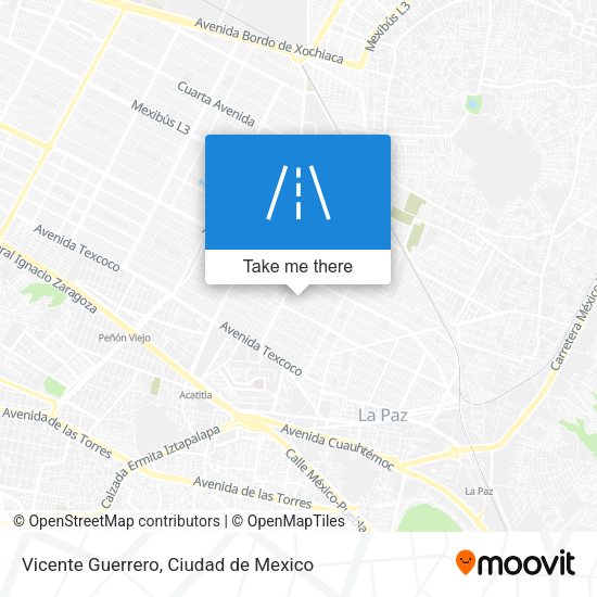 Vicente Guerrero map