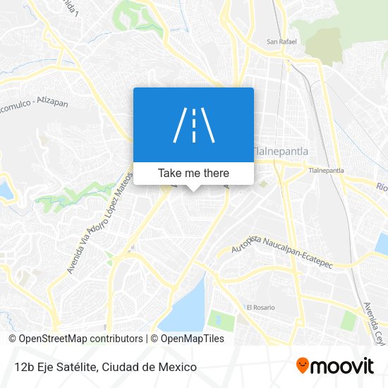 12b Eje Satélite map