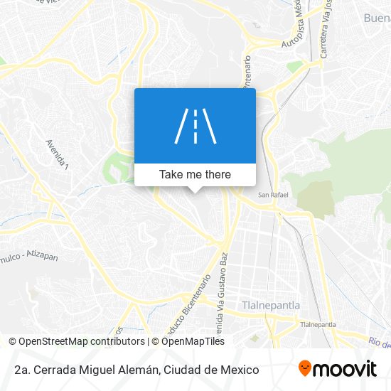2a. Cerrada Miguel Alemán map