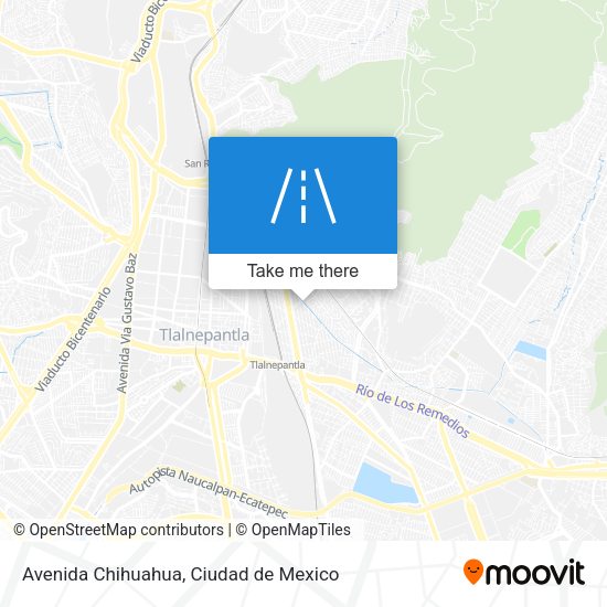 Mapa de Avenida Chihuahua