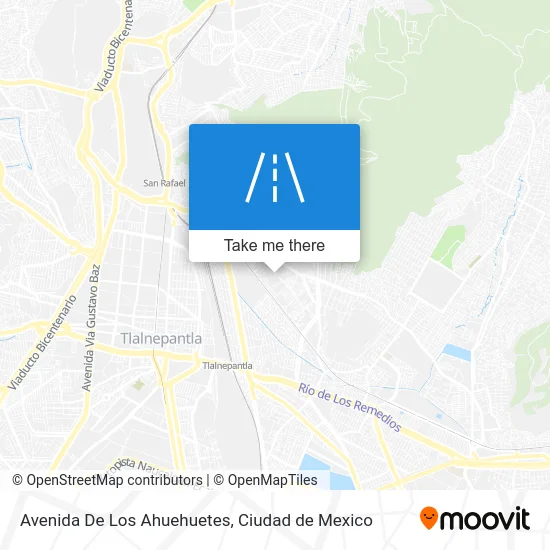 Avenida De Los Ahuehuetes map