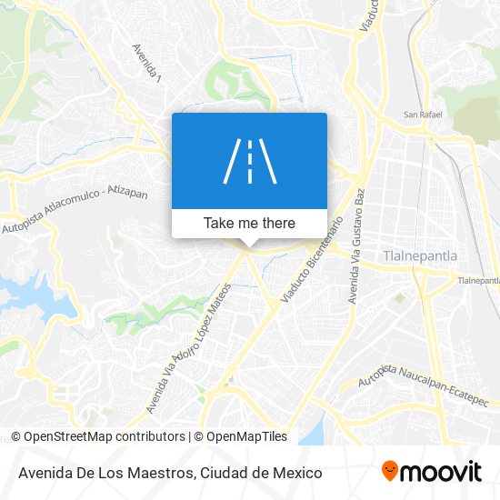 Avenida De Los Maestros map