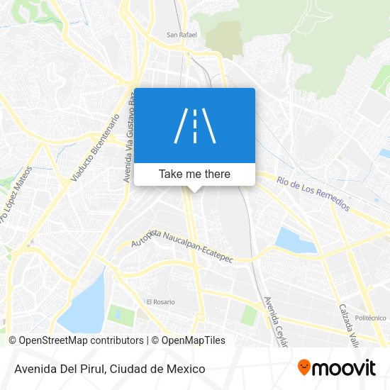 Avenida Del Pirul map
