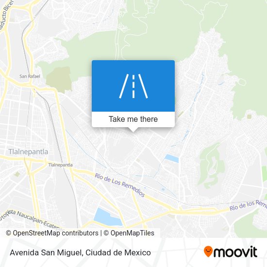 Avenida San Miguel map