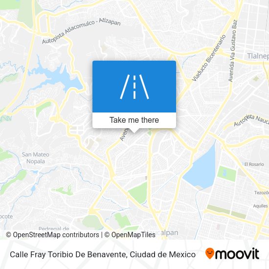 Mapa de Calle Fray Toribio De Benavente