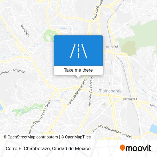 Mapa de Cerro El Chimborazo