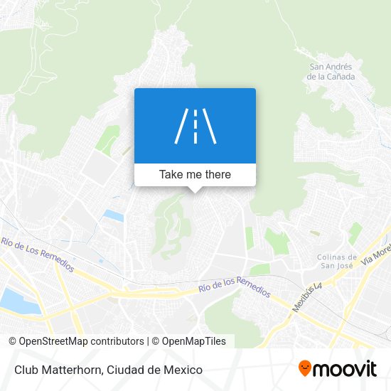 Mapa de Club Matterhorn