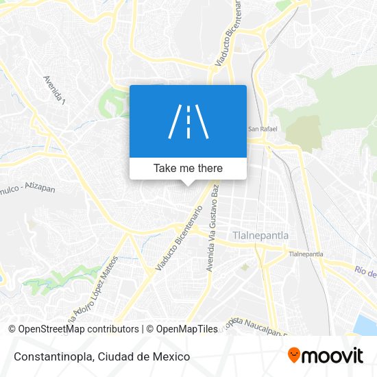 Mapa de Constantinopla