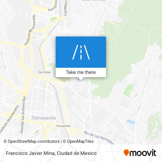 Mapa de Francisco Javier Mina