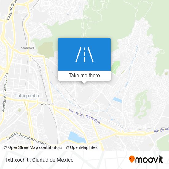 Mapa de Ixtlixochitl