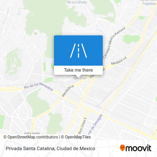 Privada Santa Catalina map