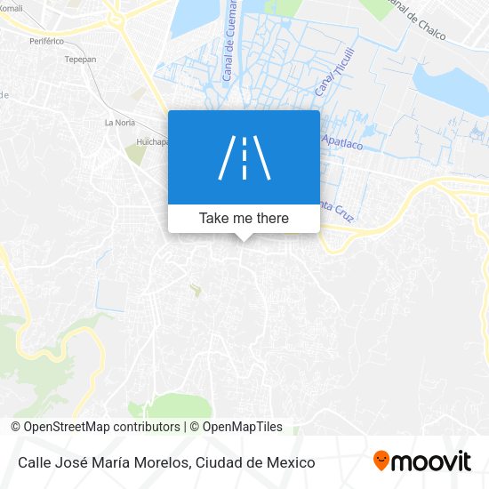 Mapa de Calle José María Morelos