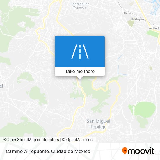 Mapa de Camino A Tepuente