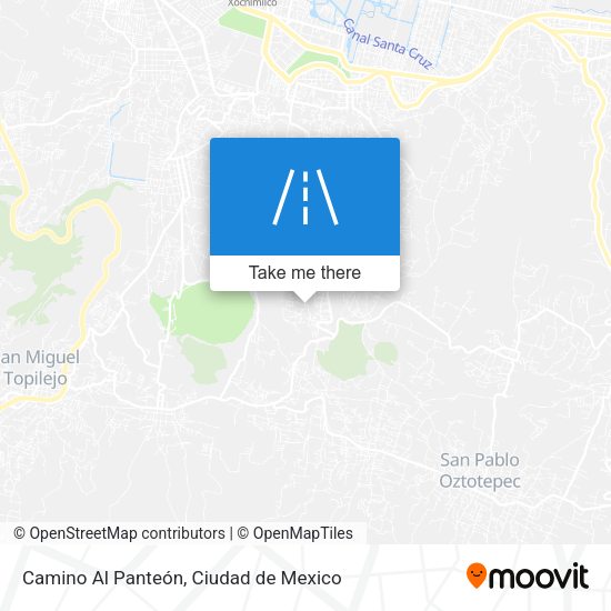 Mapa de Camino Al Panteón