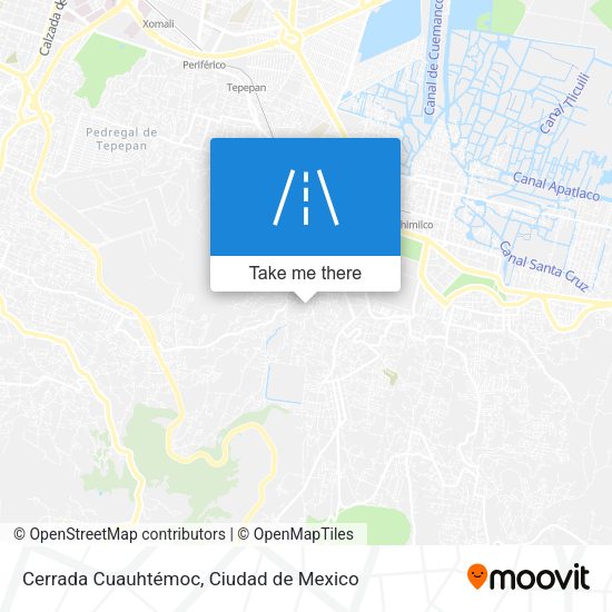 Cerrada Cuauhtémoc map