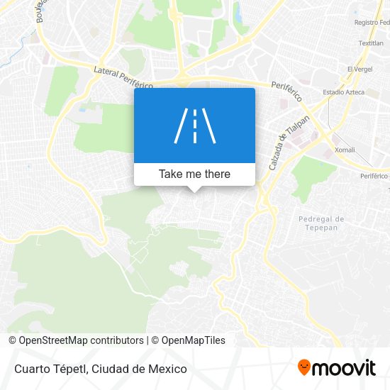 Mapa de Cuarto Tépetl