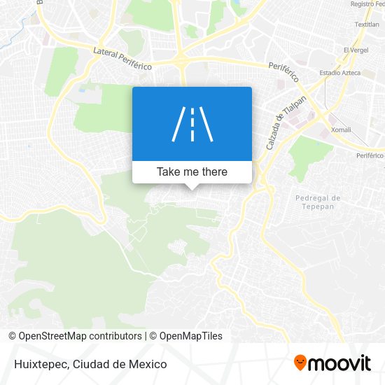 Mapa de Huixtepec