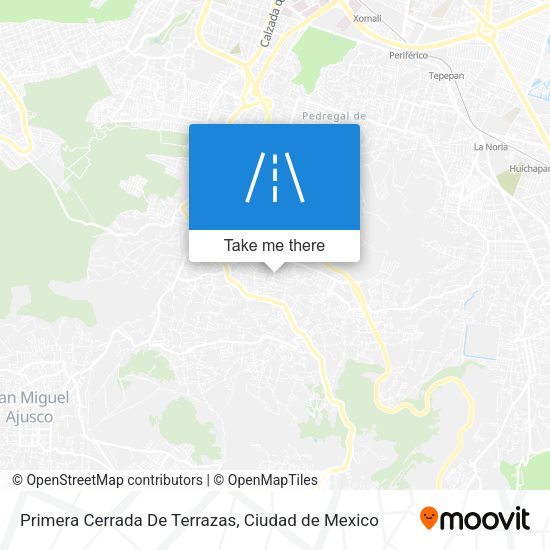 Primera Cerrada De Terrazas map