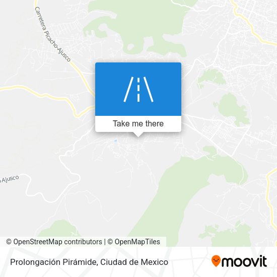 Prolongación Pirámide map