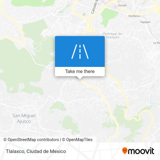 Mapa de Tlalaxco